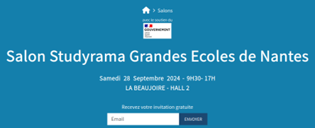 Studyrama des Grandes coles   Nantes le 28 Septembre